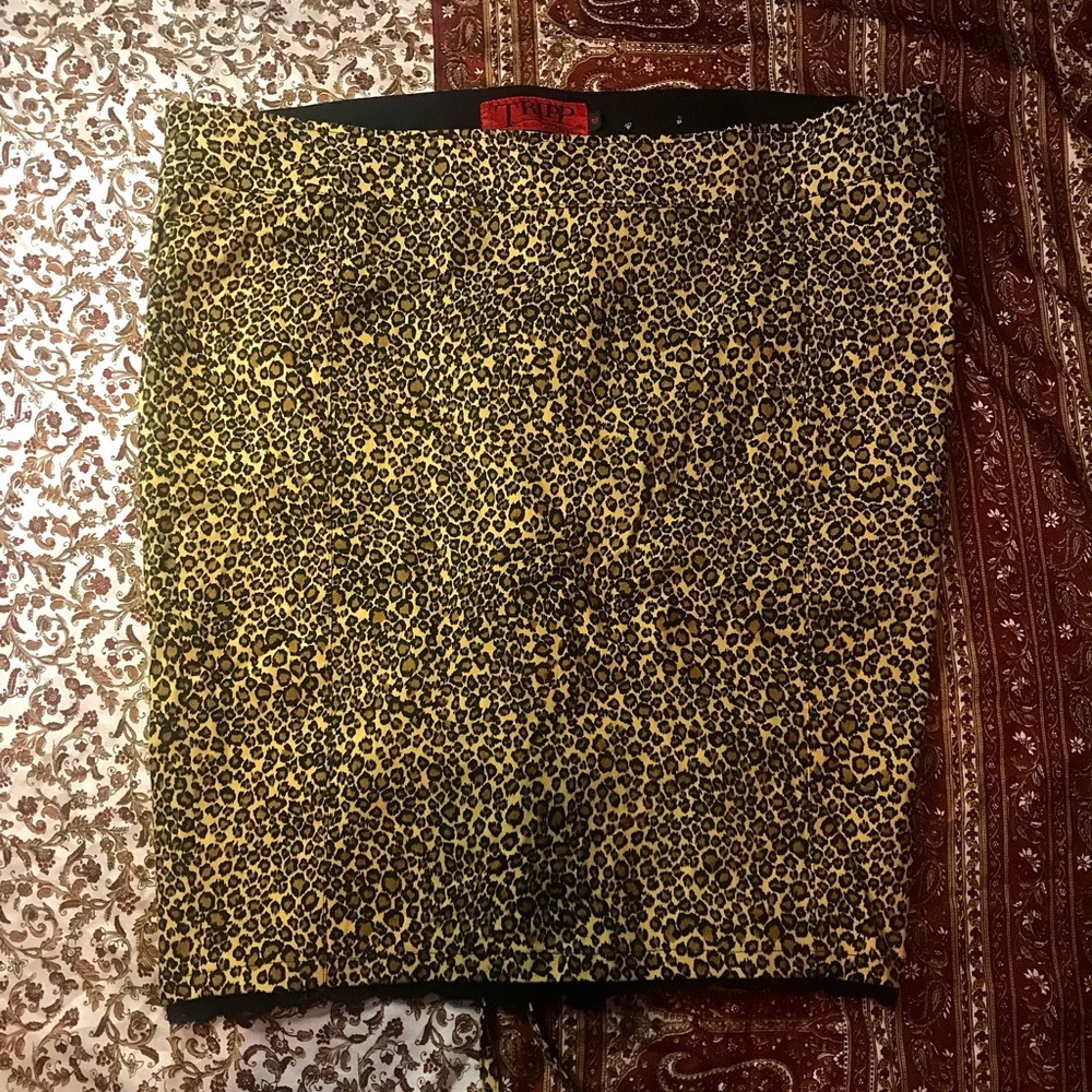 Tripp Cheetah Corset skirt